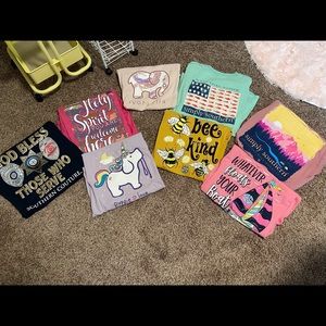 Medium brand name t shirt lot